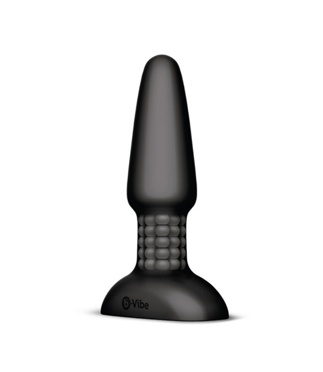 B-Vibe - Rimming Remote Control Plug 2 Zwart