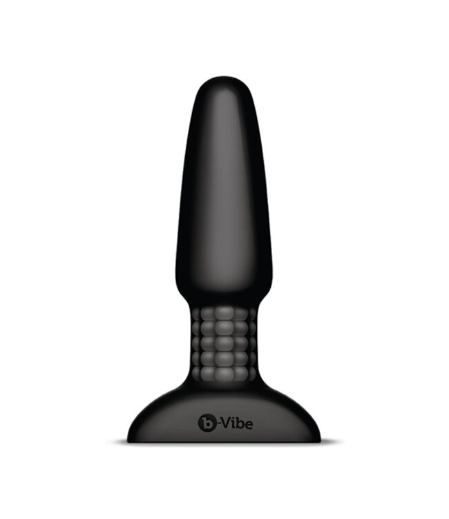 B-Vibe - Rimming Remote Control Plug 2 Zwart