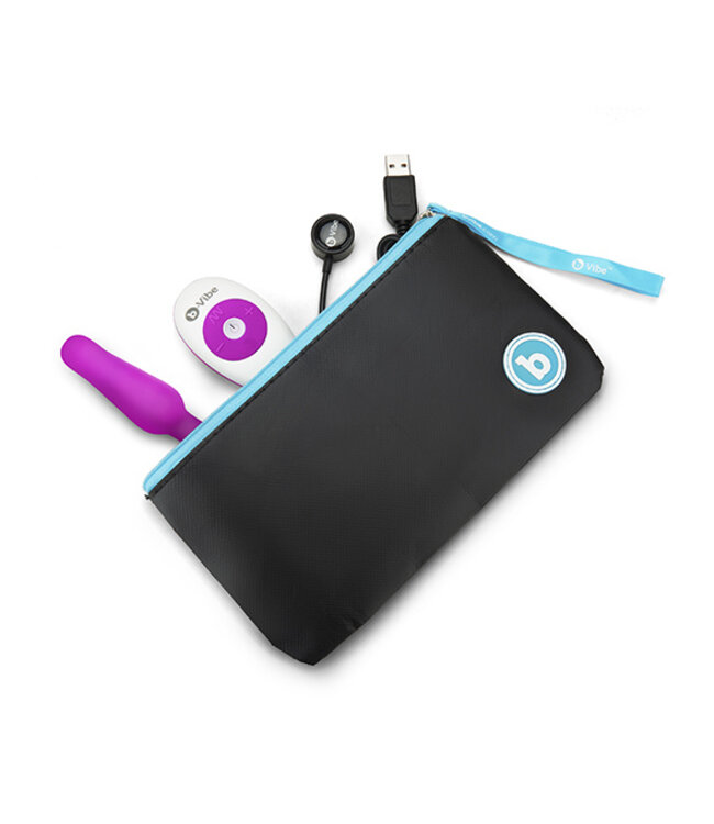 B-Vibe - Novice Remote Control Plug Fuchsia