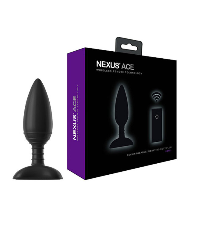 Nexus - Ace Remote Control Vibrating Butt Plug S
