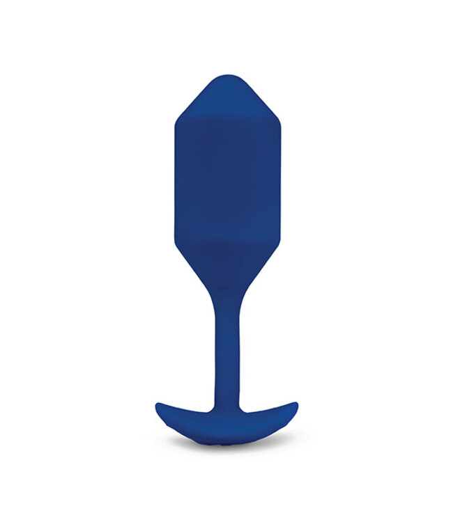 B-Vibe - Vibrerende Snug Plug 4 (XL) Blauw