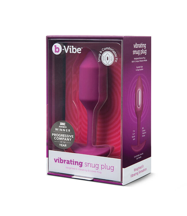 B-Vibe - Vibrerende Snug Plug 2 (M) Roze