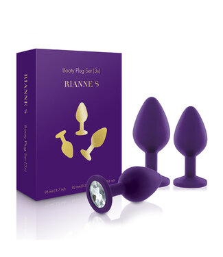 RS - Soiree - Booty Plug Original Set 3x Paars
