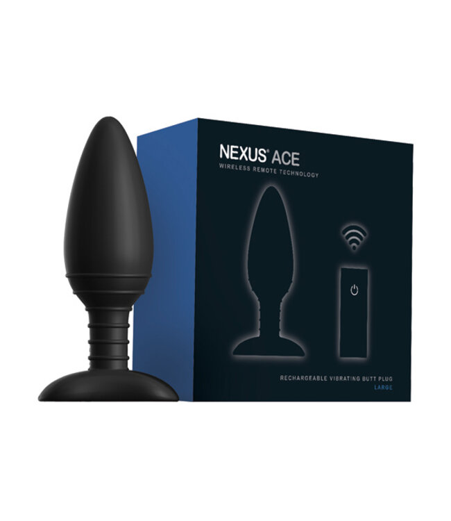 Nexus - Ace Remote Control Vibrating Butt Plug L