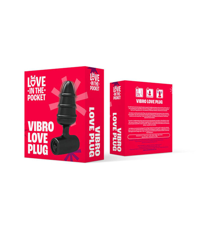 Love in the Pocket - Love Plug Vibrating Butt Plug