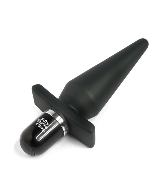 Fifty Shades of Grey - Vibrerende Butt Plug Zwart