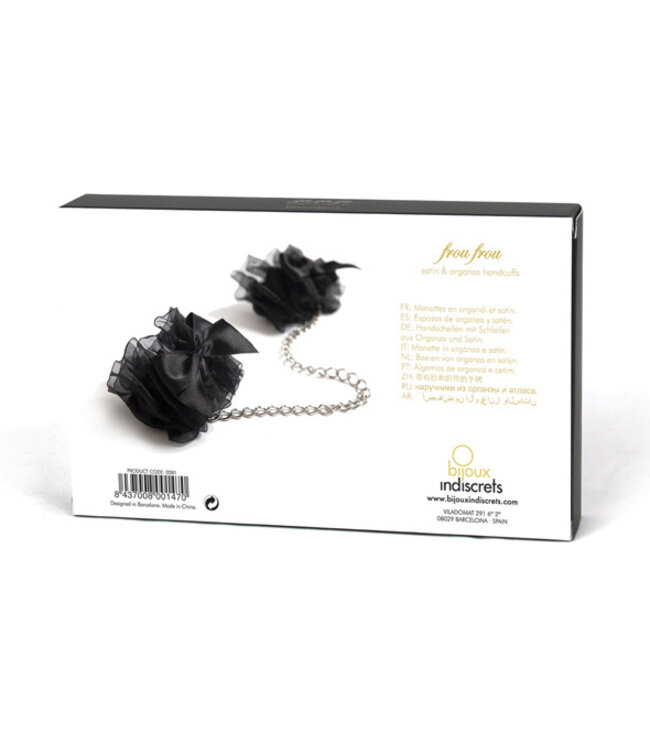 Bijoux Indiscrets - Frou Frou Organza Handboeien