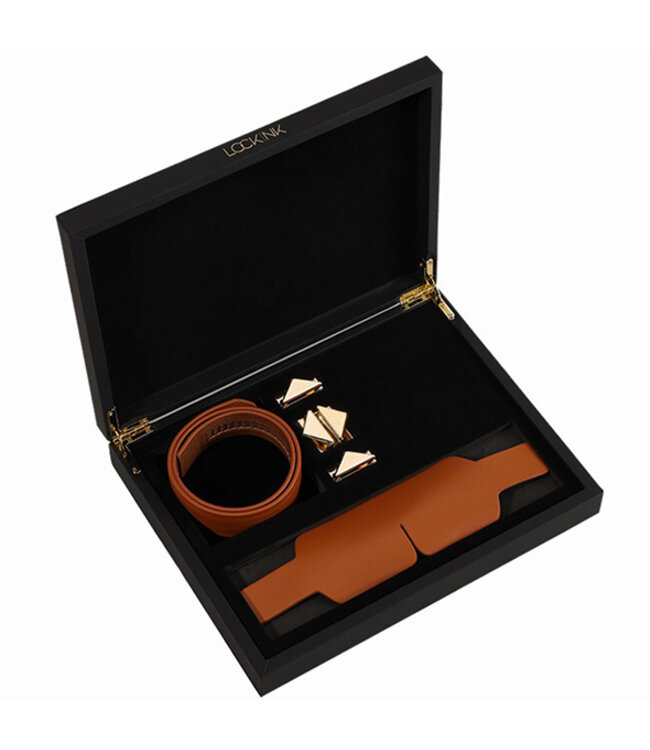 LOCKINK - Blindfold Kit- Brown