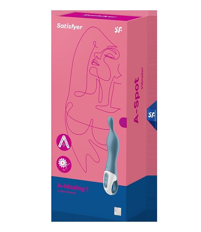 Satisfyer - A-Mazing 1 - A-Spot Vibrator - Blauw