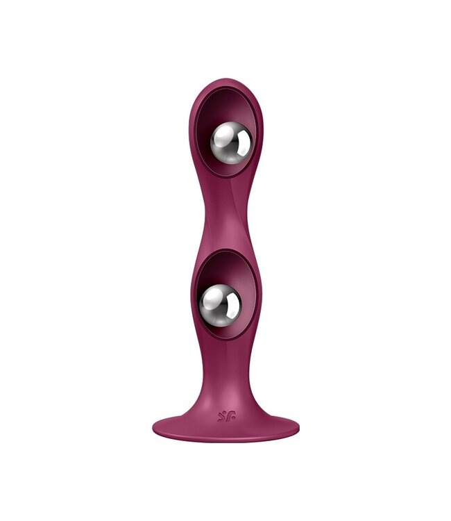 Satisfyer - Dubbele Bal-R - Rood