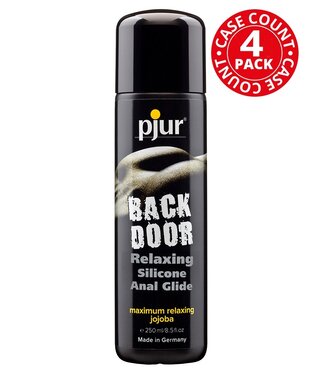 Rimba pjur - Back Door Relaxing - Glijmiddel op siliconenbasis - 250 ml (4 stuks)