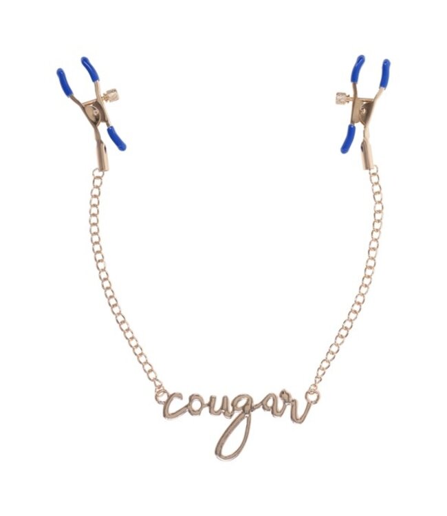 Sportsheets - Cougar Nipple Clamps Gold