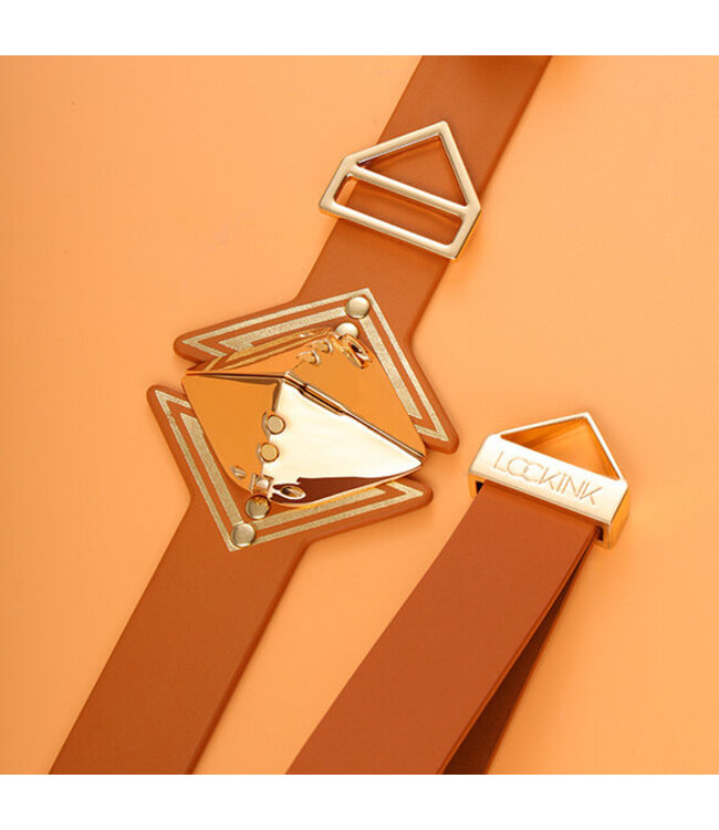 LOCKINK - Posture Collar Brown