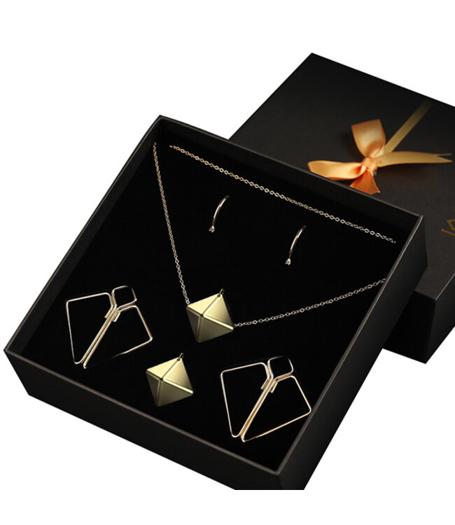 LOCKINK -  Nipple Clamps with Heavy Pendant - gold