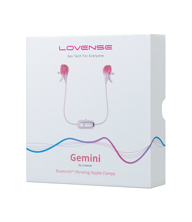 Lovense - Gemini App-Controlled Vibrerende Tepelklemmen