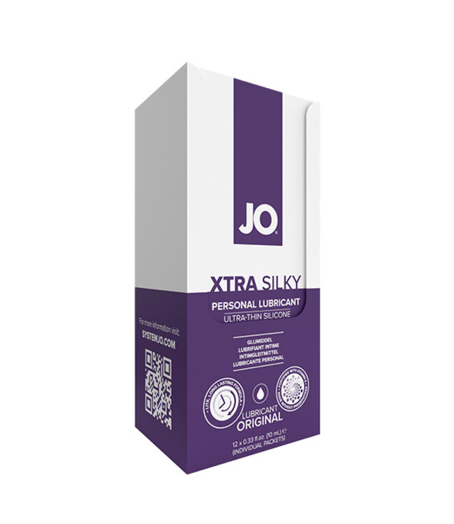 System JO - Foil Pack Display Box Xtra Silky Silicone