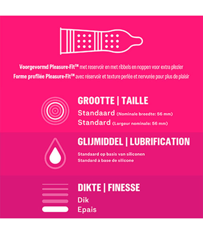 Durex - Condooms Pleasure Me 10 st.