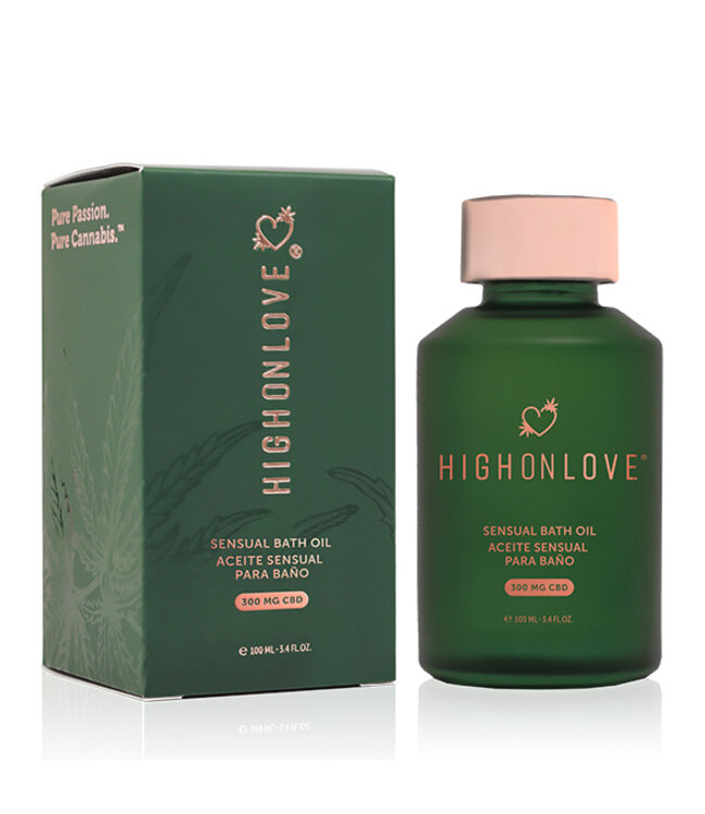 HighOnLove - CBD Sensual Bath & Body Oil 100 ml