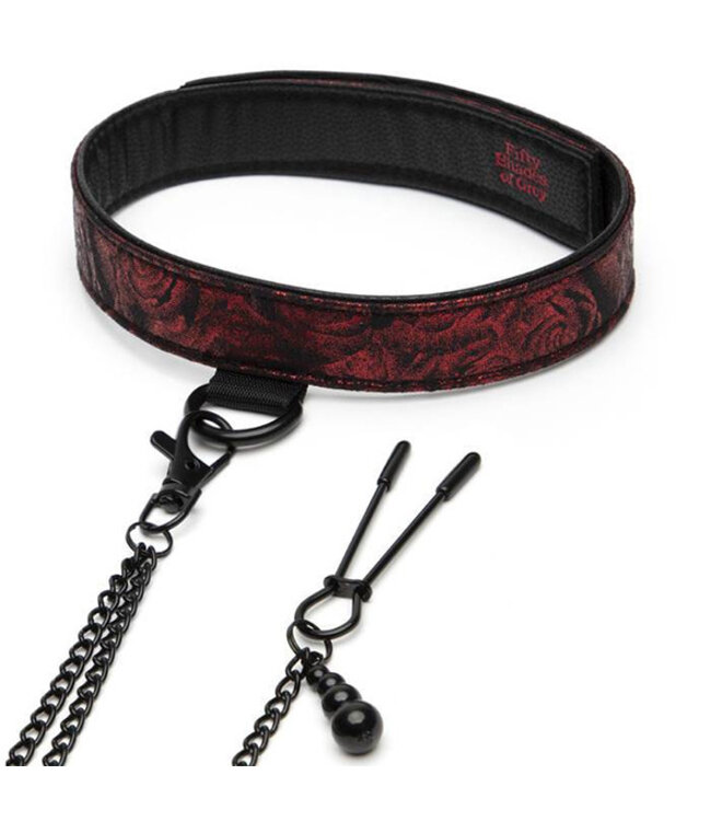 Fifty Shades of Grey - Sweet Anticipation Halsband Tepelklemmen