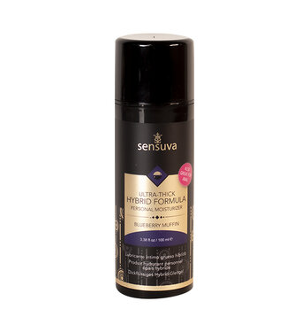 Sensuva Sensuva - Ultra-Dikke Hybride Glijmiddel Bosbessen Muffin 100 ml