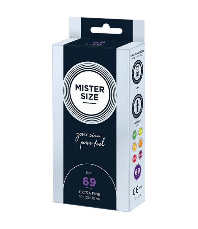 Mister Size - 69 mm Condooms 10 Stuks