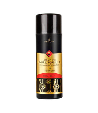 Sensuva Sensuva - Ultra-Dikke Hybride Glijmiddel Aardbei 100 ml