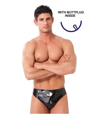 Rimba Rimba - Men's Briefs with buttplug inside (10 x 3.5 cm)