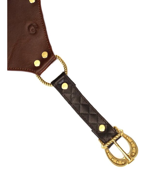 Liebe Seele - Leren Slip - Zwart, Bruin & Goud