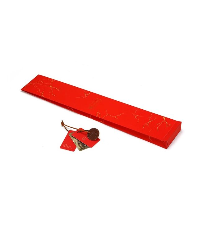 Liebe Seele - Leren Zweep met Strengen - Zwart & Bruin