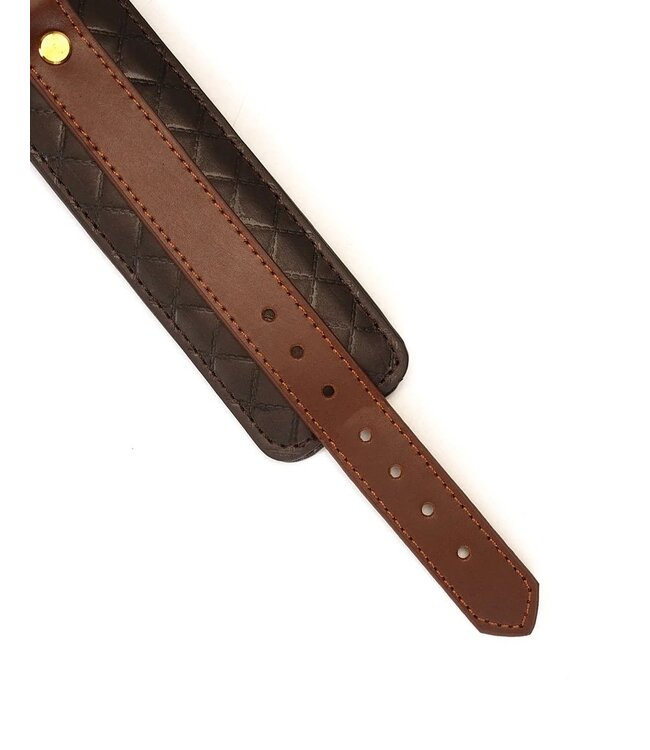 Liebe Seele - Leren Enkelboeien - Zwart, Bruin & Goud