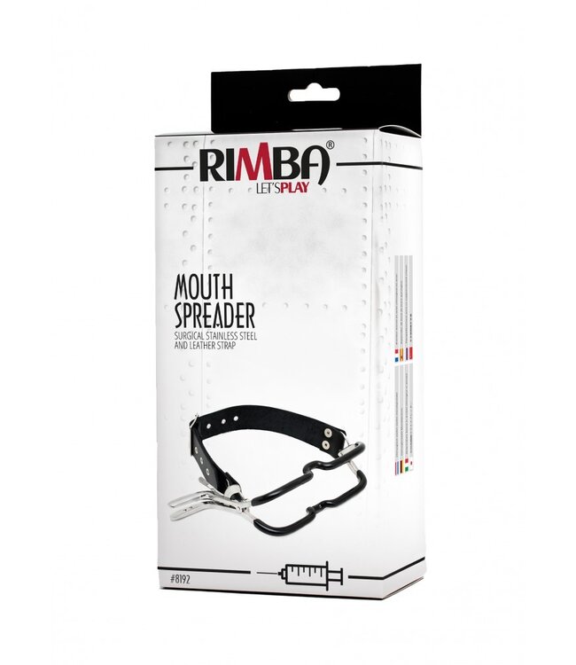 Rimba Bondage Play - Jennings mondklem met nekriem