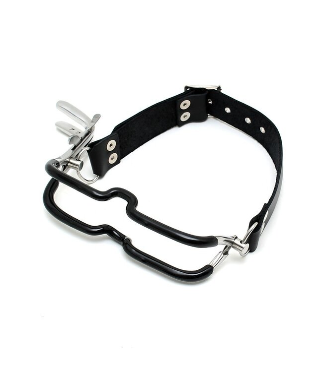 Rimba Bondage Play - Jennings mondklem met nekriem