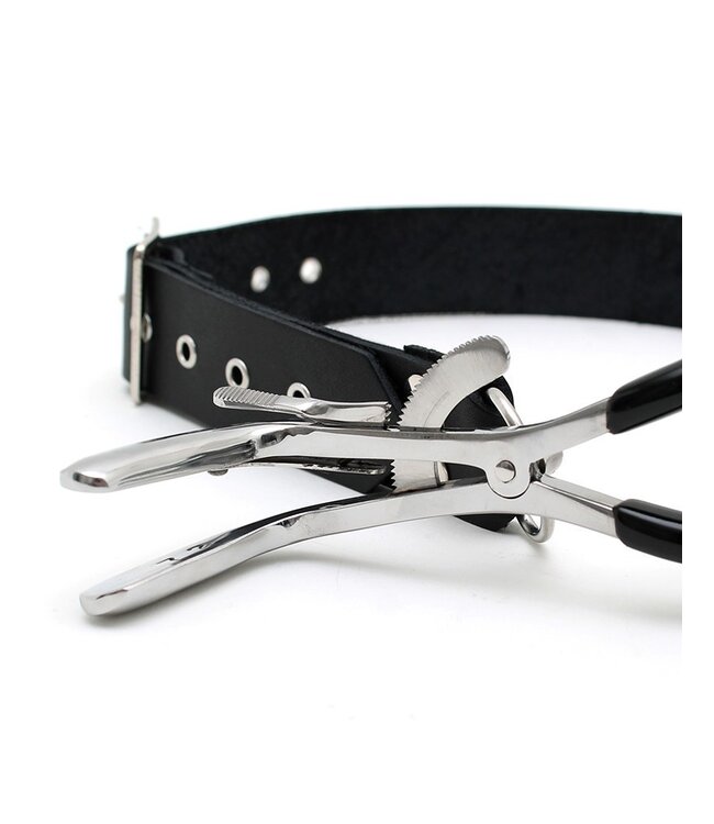 Rimba Bondage Play - Jennings mondklem met nekriem