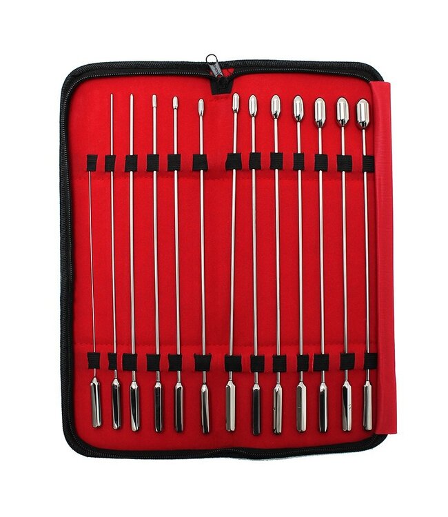 Rimba Bondage Play - Rosebud Sounds Set (13 stuks)