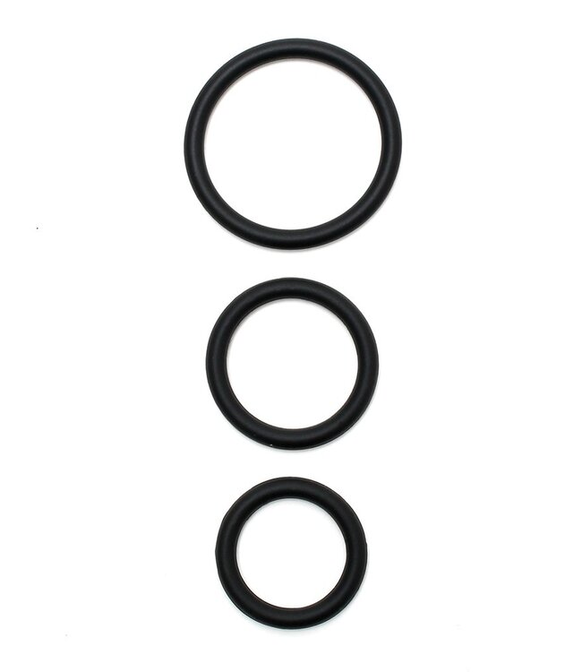 Rimba - flexible silicone cockring trio