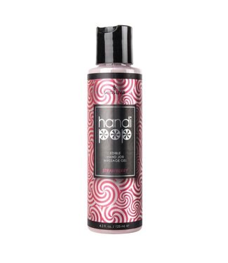 Sensuva Handipop Hand Job Massage Gel - Strawberry