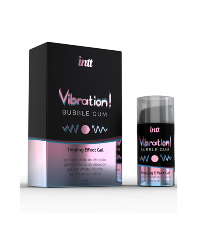 Vibration! Bubble Gum Tintelende Gel