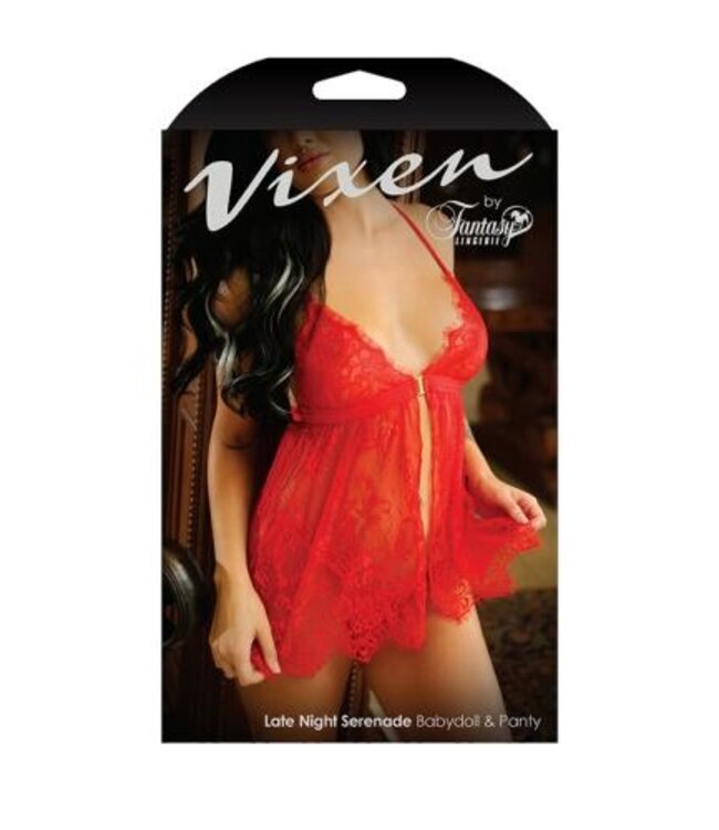 Late Night Serenade Babydoll Met Sexy String