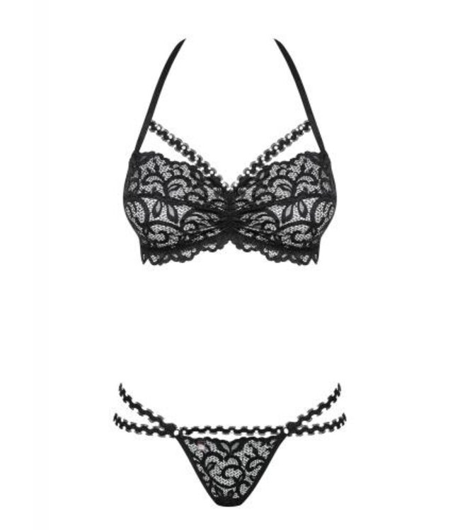 Joylace Kanten BH Set - Zwart