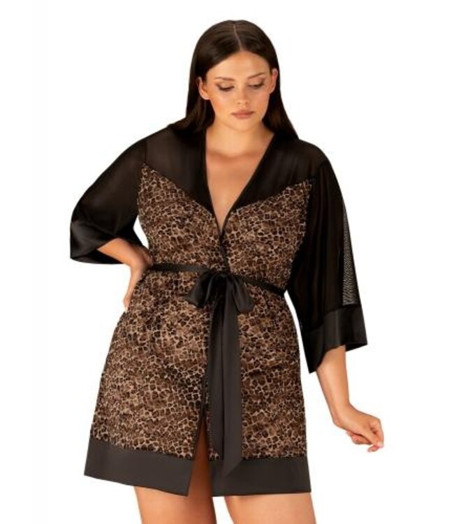 Allunes Kimono - Luipaardprint