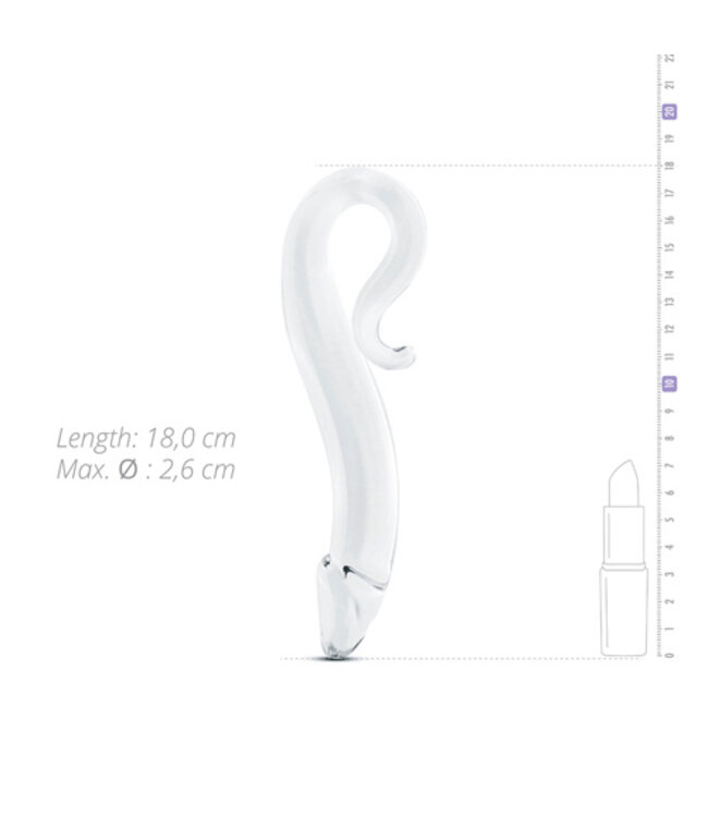 Glazen G-Spot/Prostaat Dildo No. 14