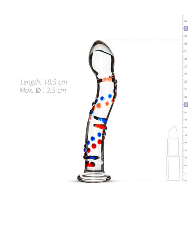 Glazen G-Spot/Prostaatdildo No. 3