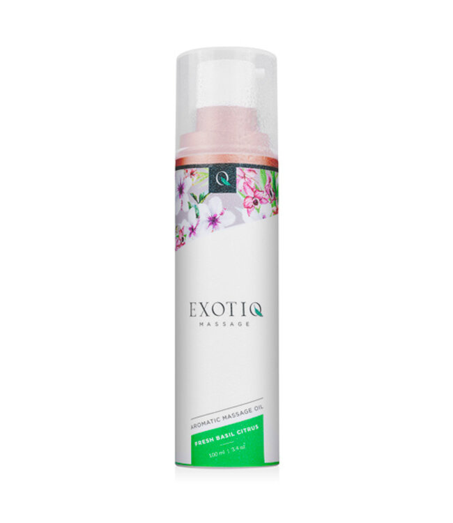 Exotiq Massageolie Basil Citrus - 100 ml