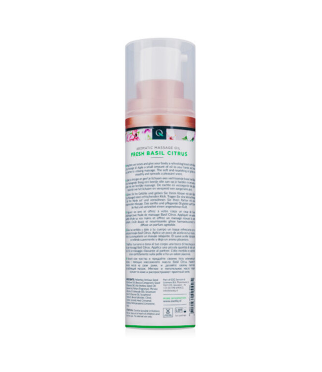 Exotiq Massageolie Basil Citrus - 100 ml
