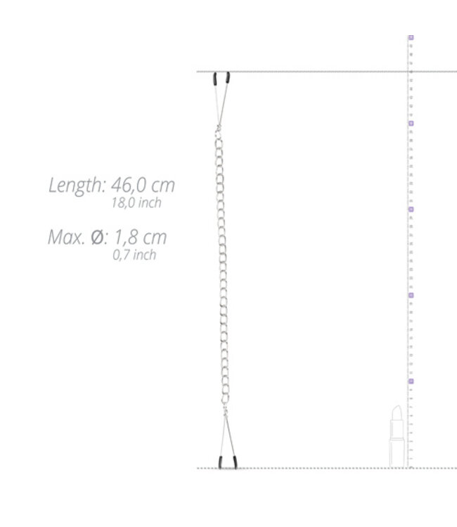 Pincet Tepelklemmen Met Ketting