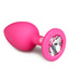 Easytoys Anal Collection Diamond Plug Klein - Roze