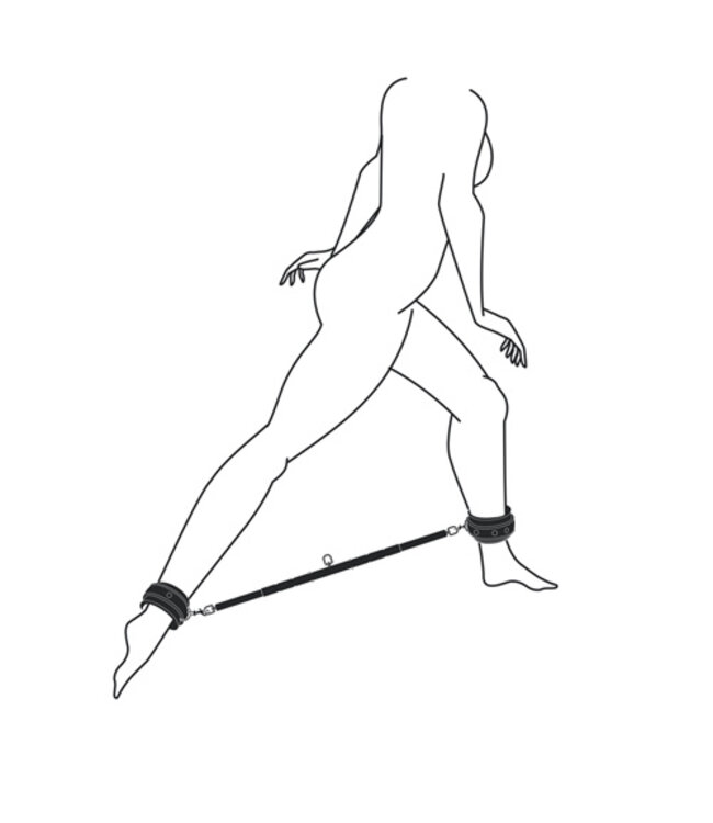 Expander Spreader Bar and Cuffs Set