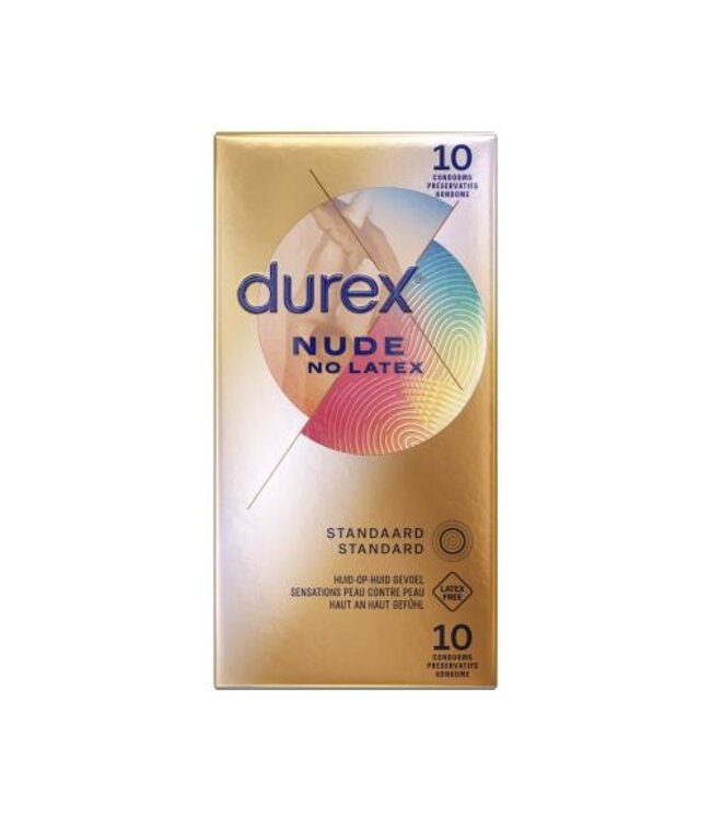 Durex Nude No Latex - 10 Stuks