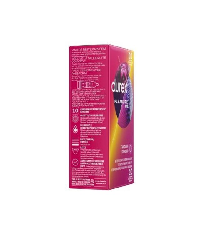 Durex Pleasure Me Condooms - 10 stuks