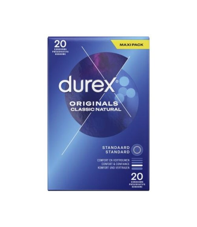 Durex Classic Natural Condooms - 20 stuks